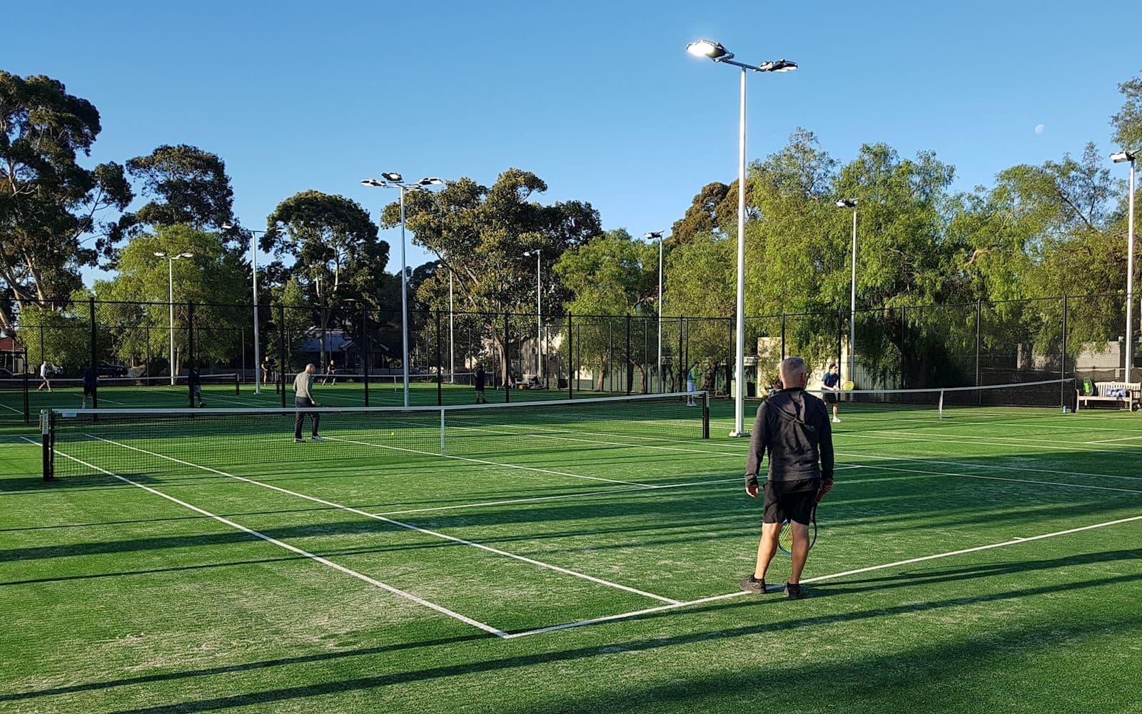 Williamstown Central Tennis Club tennis courts